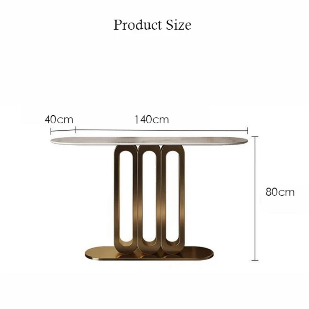 TIKO Stripy Base Console Table
