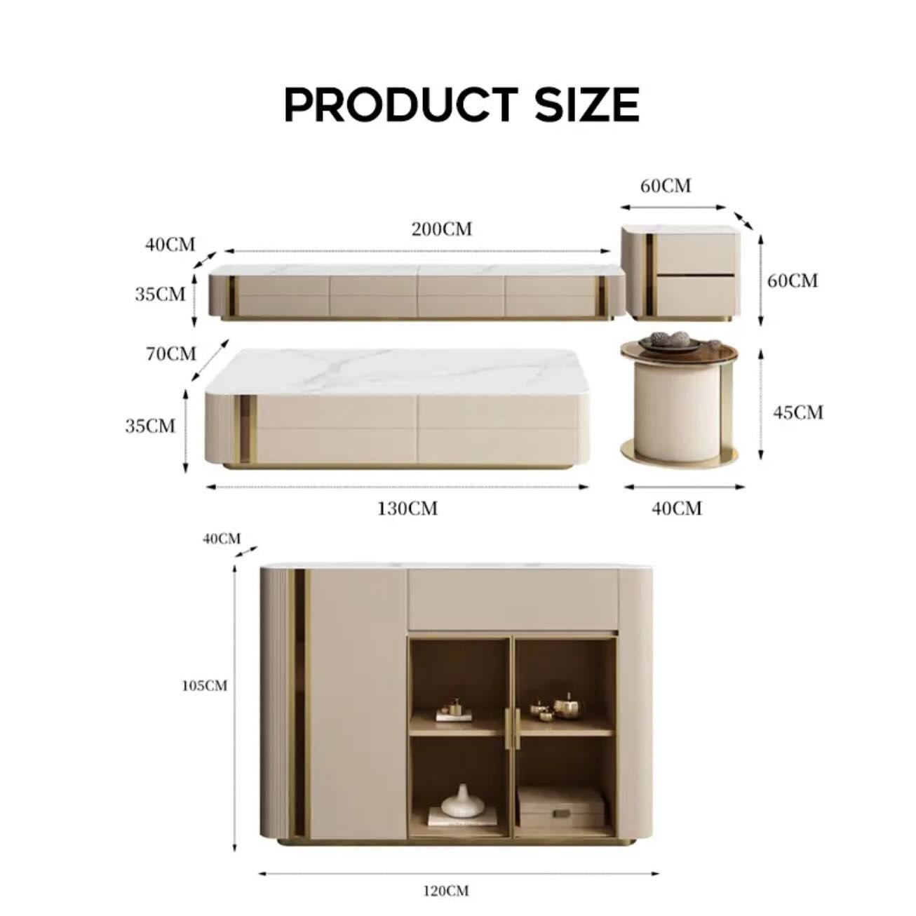 Tv Unit - Coffee Table Set 32