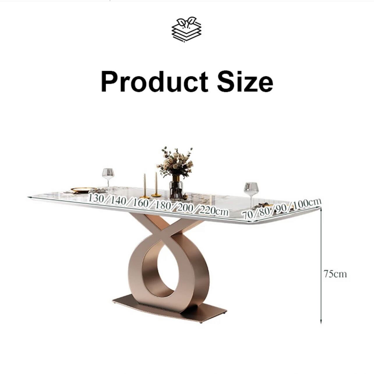 FOTAN Infinity Base Dining Table