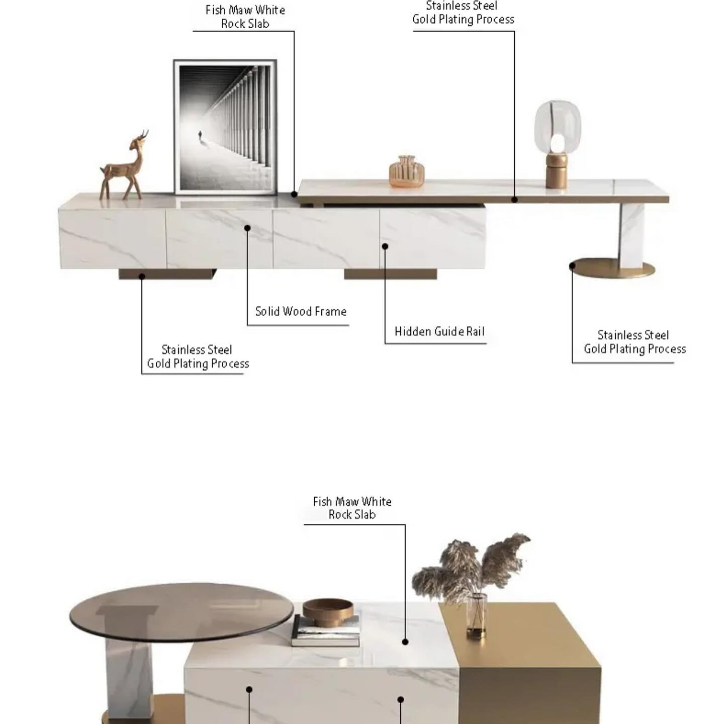 Tv Unit - Coffee Table Set 27