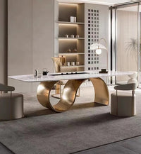 WOLO Wavy Base Dining Table