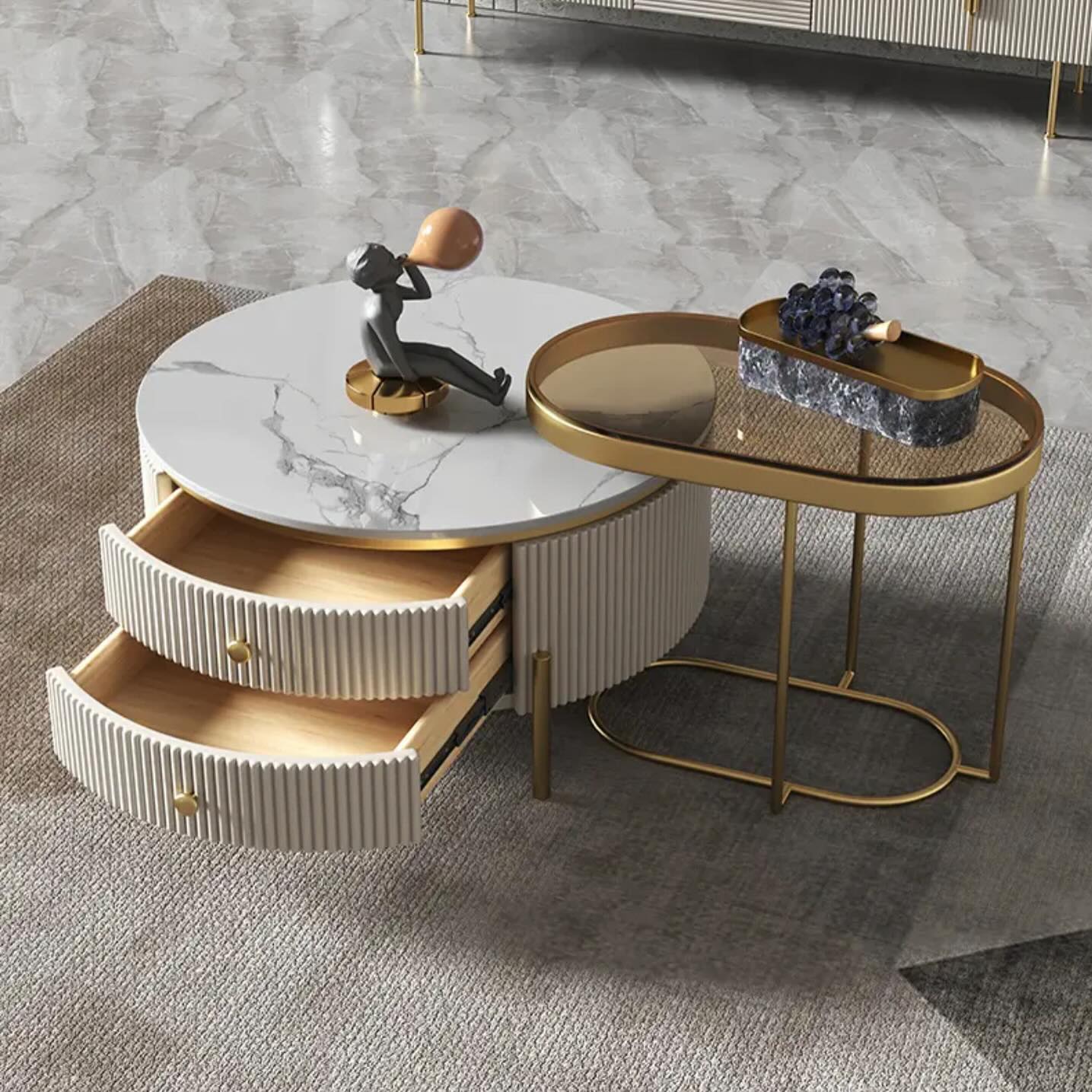 Tv Unit - Coffee Table Set 22