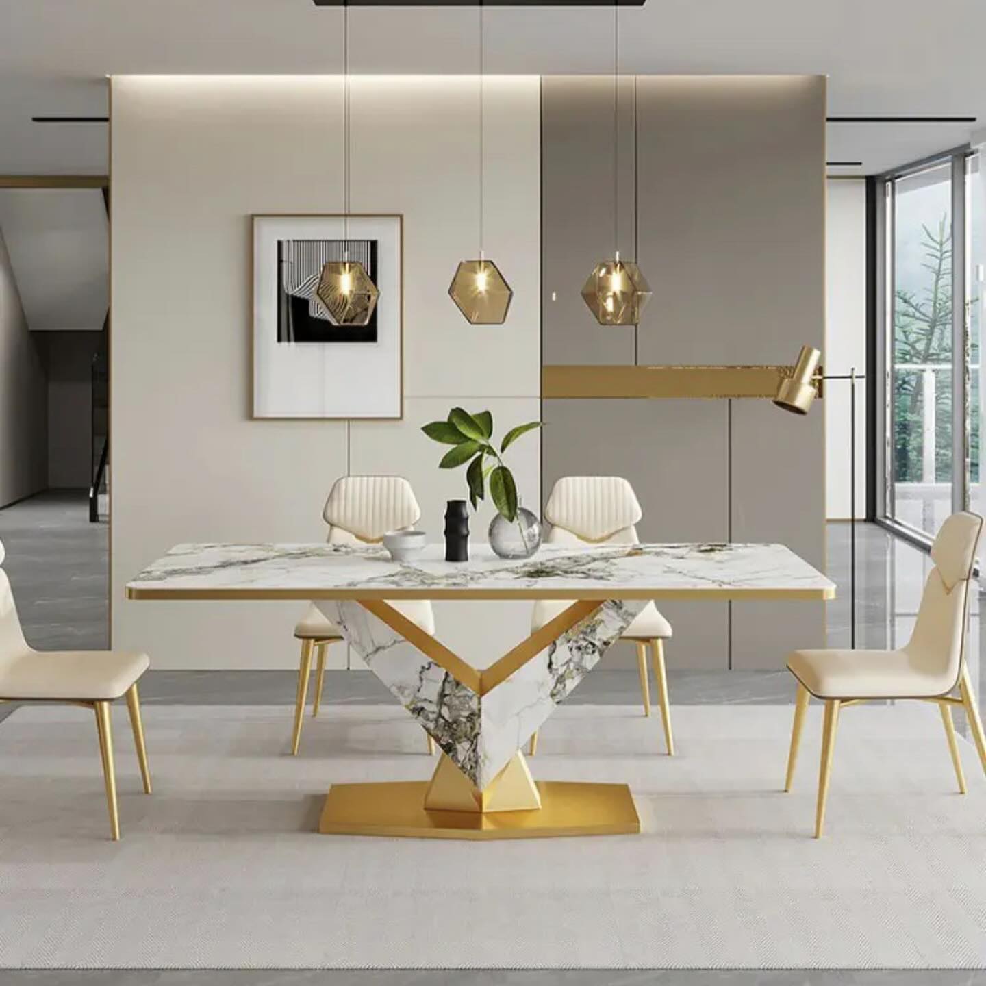 ROLAN Y Base Dining Table