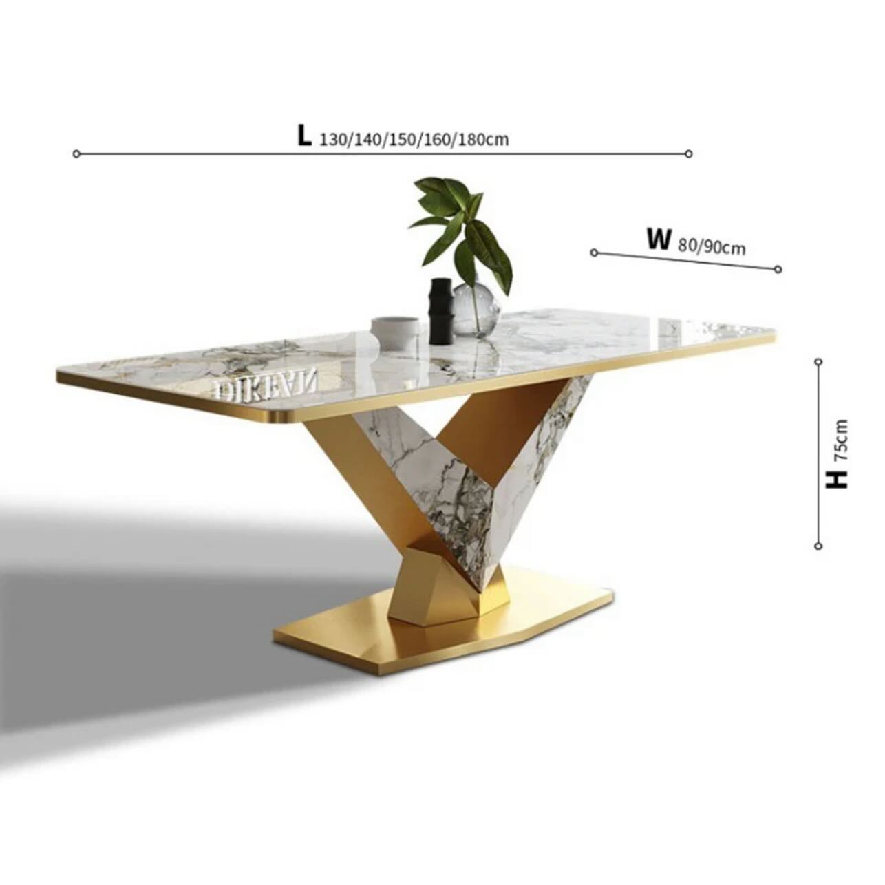 ROLAN Y Base Dining Table