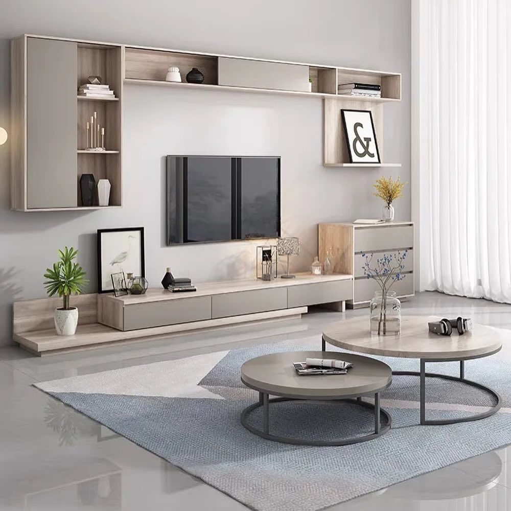 TV Unit _ Coffee Table Set - 20
