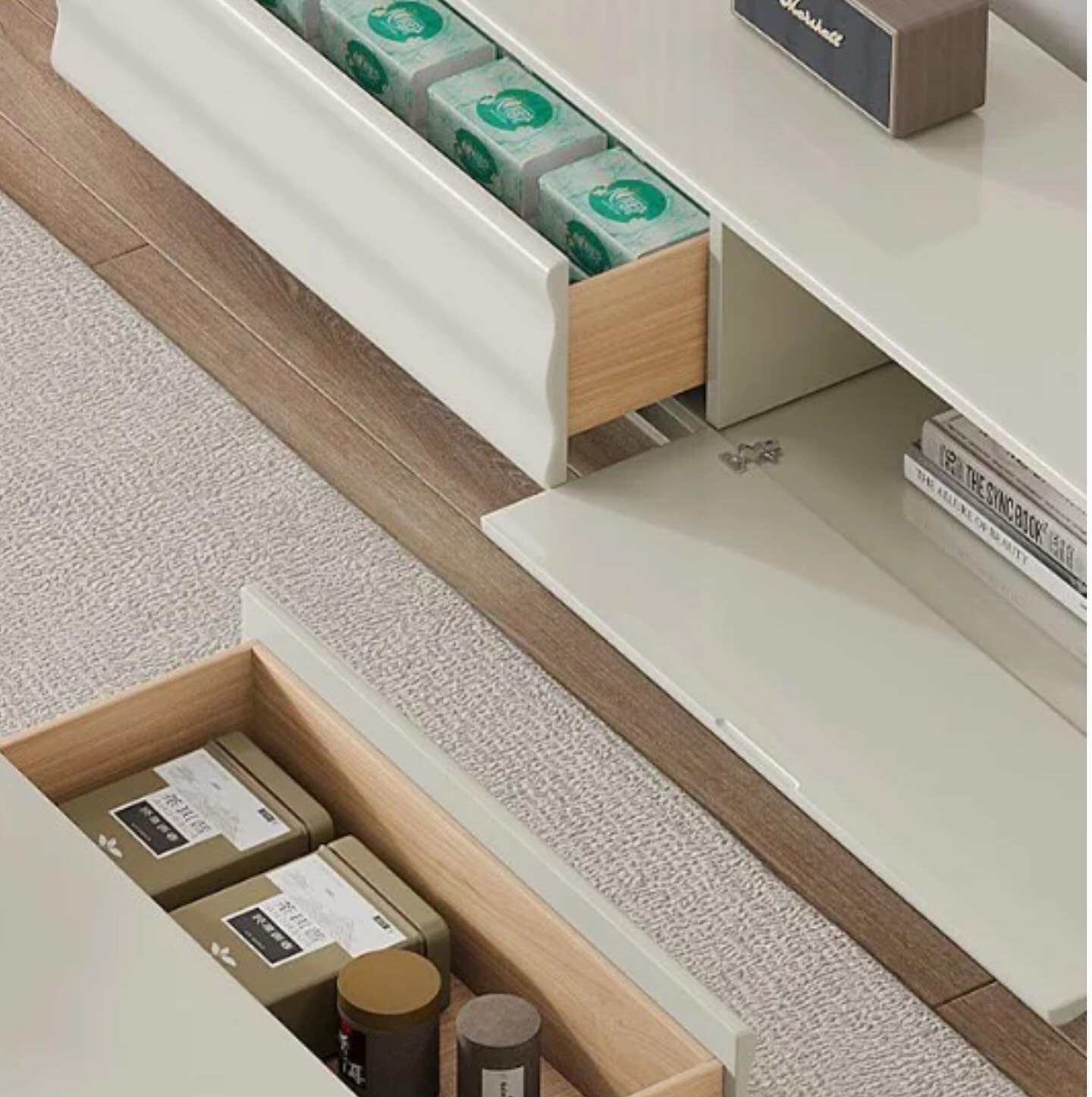 TV Unit _ Coffee Table Set - 19