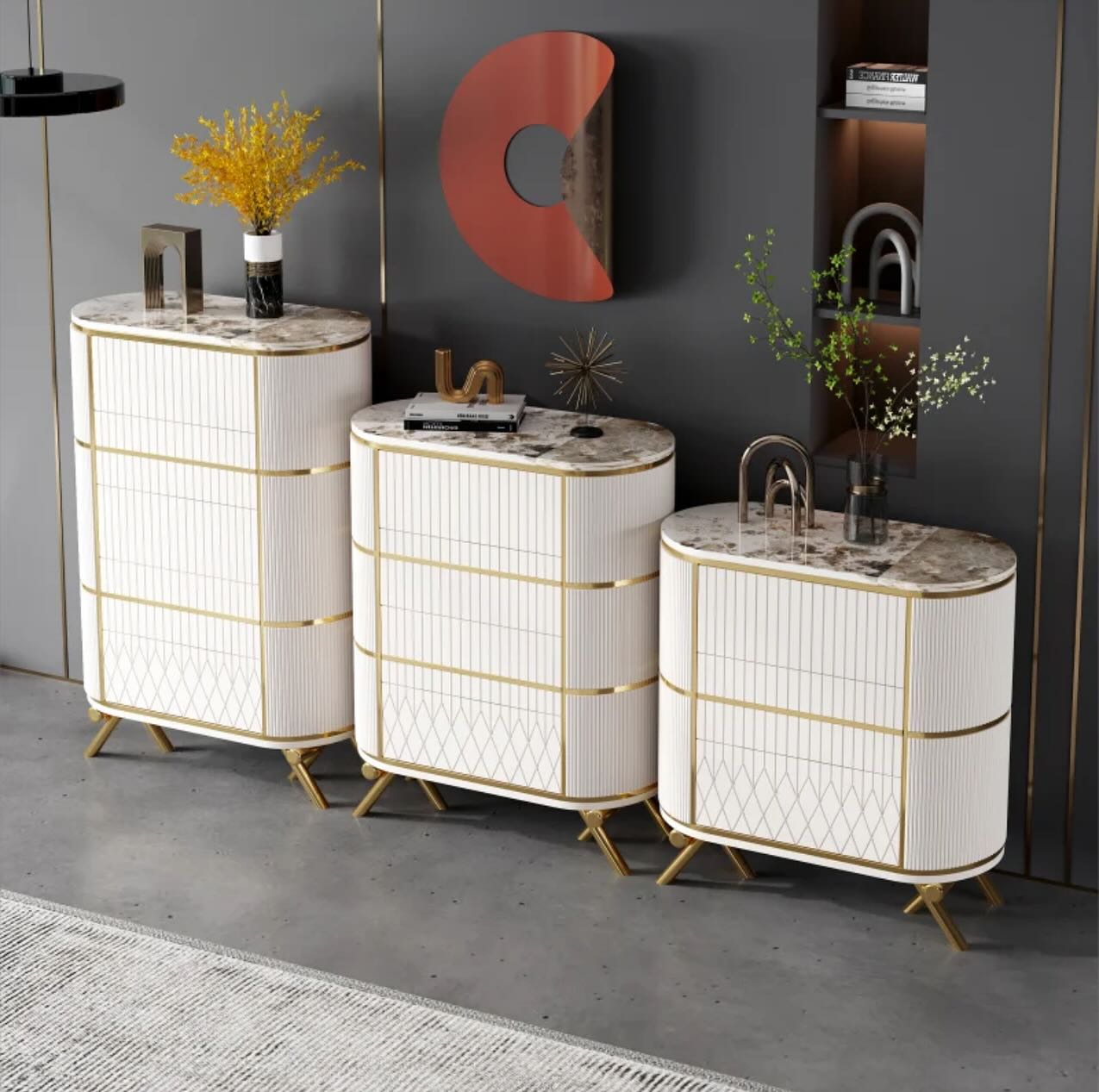 CHIKA 3 Sizes Chest of Drawers