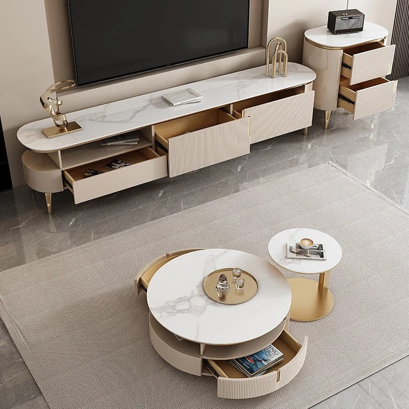 TV Unit _ Coffee Table Set - 18