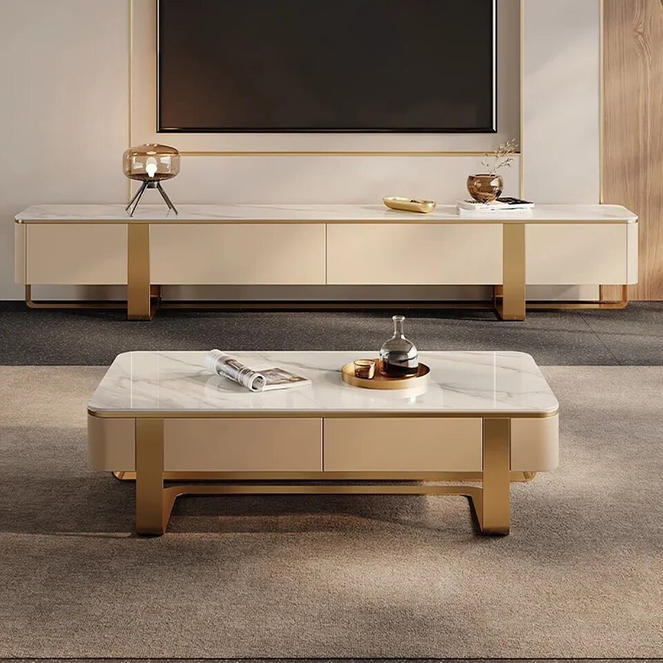 TV Unit _ Coffee Table Set - 15