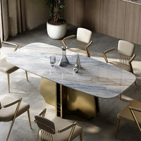 ZINFO Plus Steel Base Dining Table