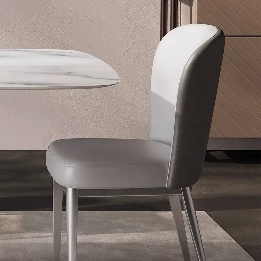 ZHIMA Prong Base Round Dining Table