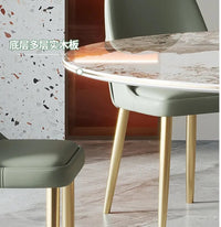 LAGO Round Crossed Bar Base Dining Set