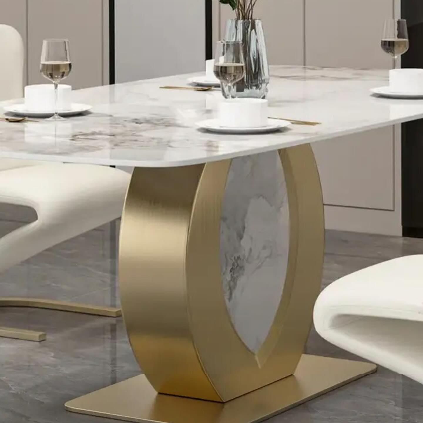 OMIRA Eye Base Dining Table