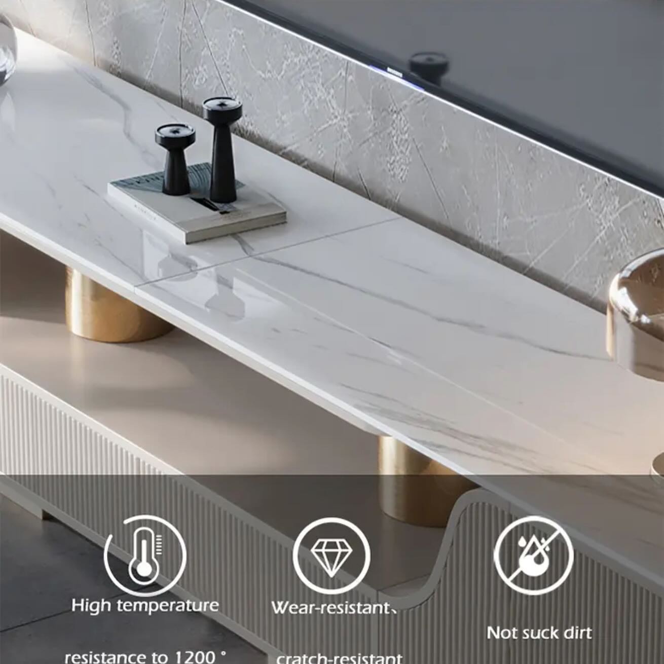 TV Unit _ Coffee Table Set - 10