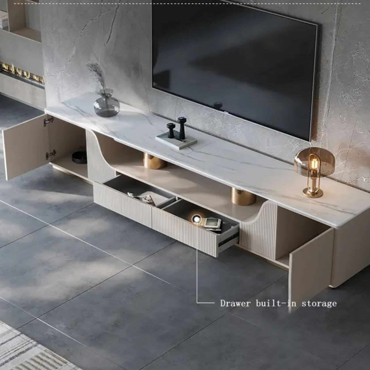 TV Unit _ Coffee Table Set - 10