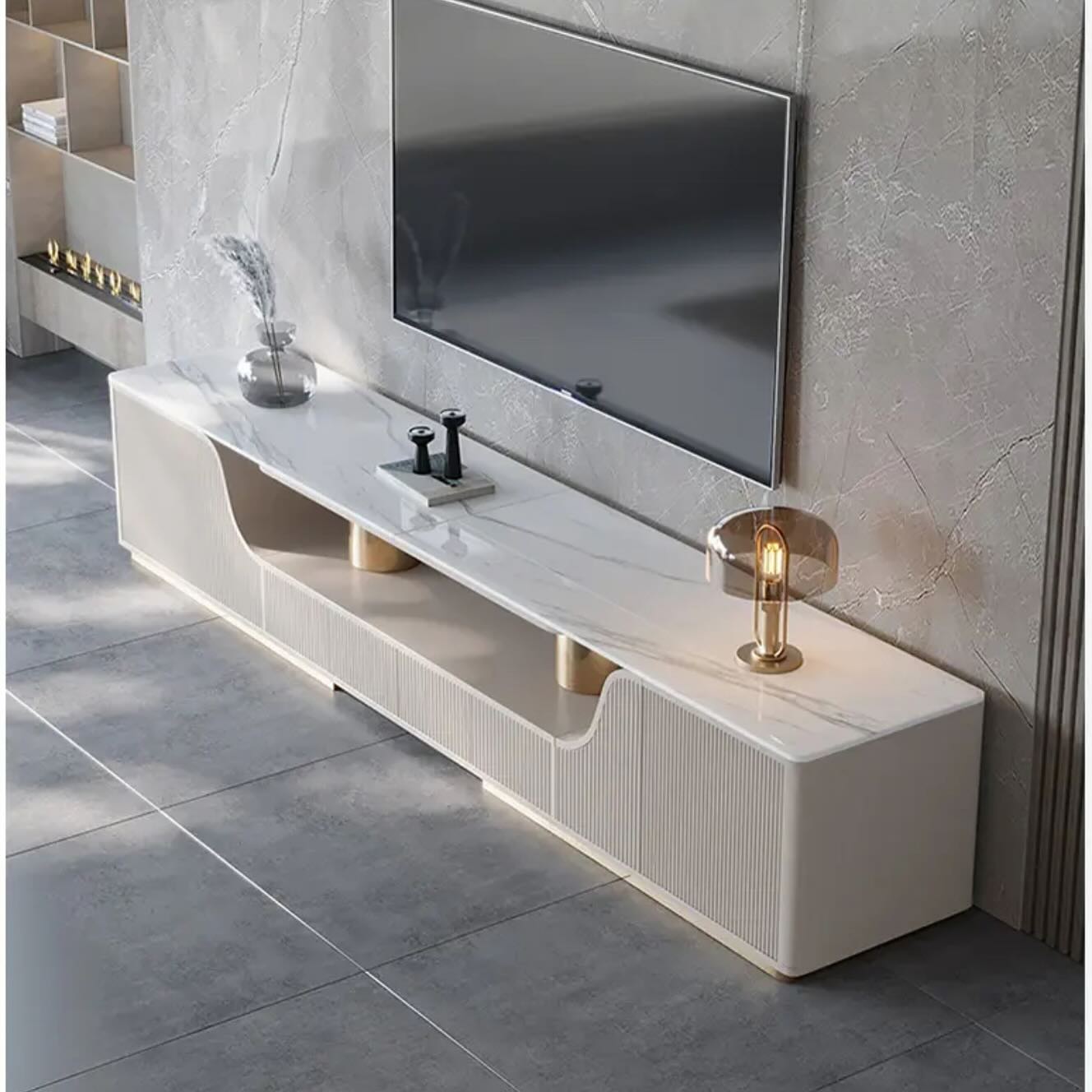 TV Unit _ Coffee Table Set - 10