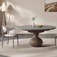 Jug Shape Base Round Dining Table