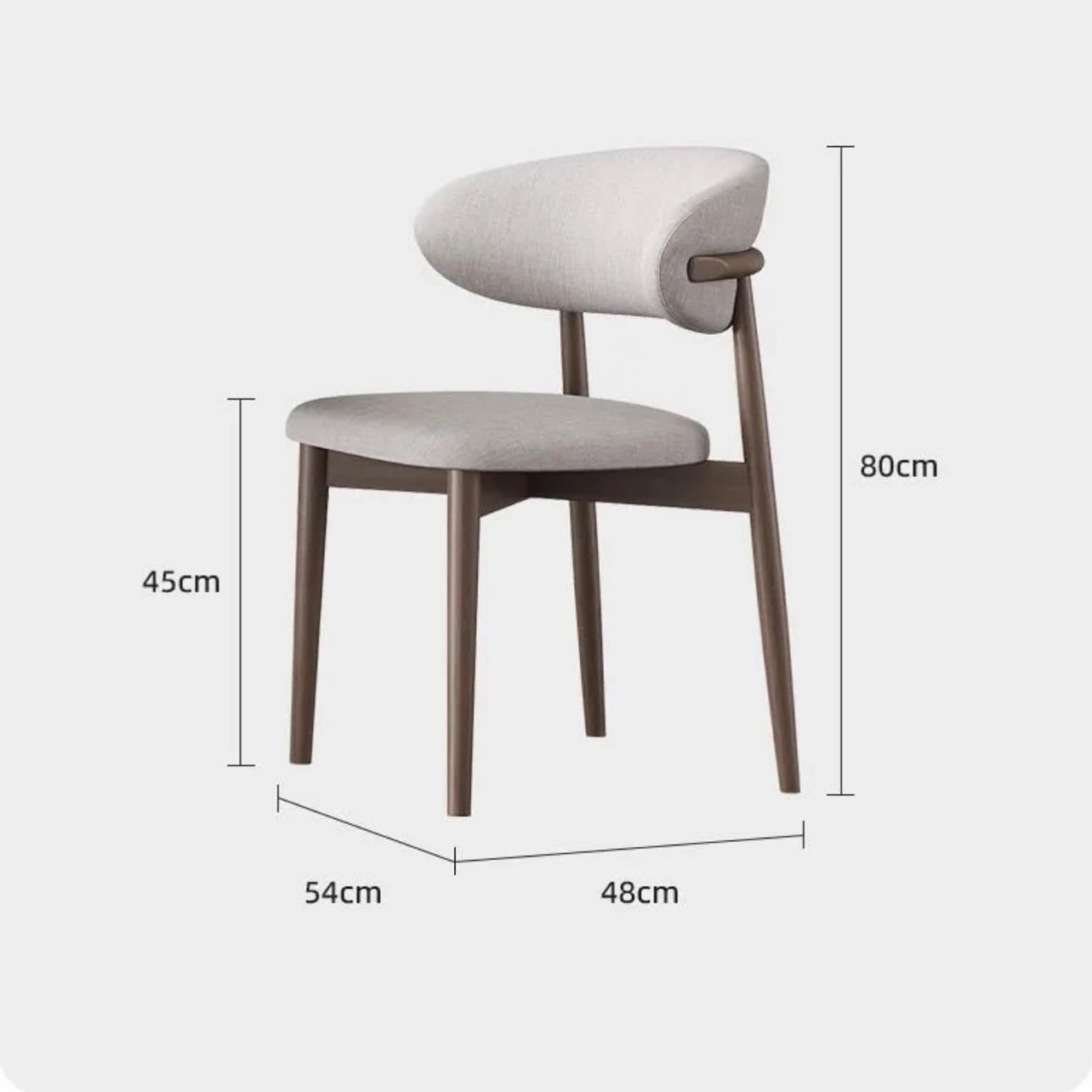 Wooden Base Round Dining Table