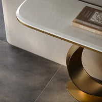 Whale Tail Base Hallway Console Table