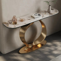 Whale Tail Base Hallway Console Table