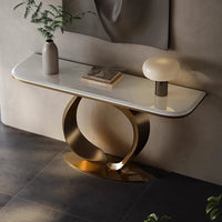 Whale Tail Base Hallway Console Table