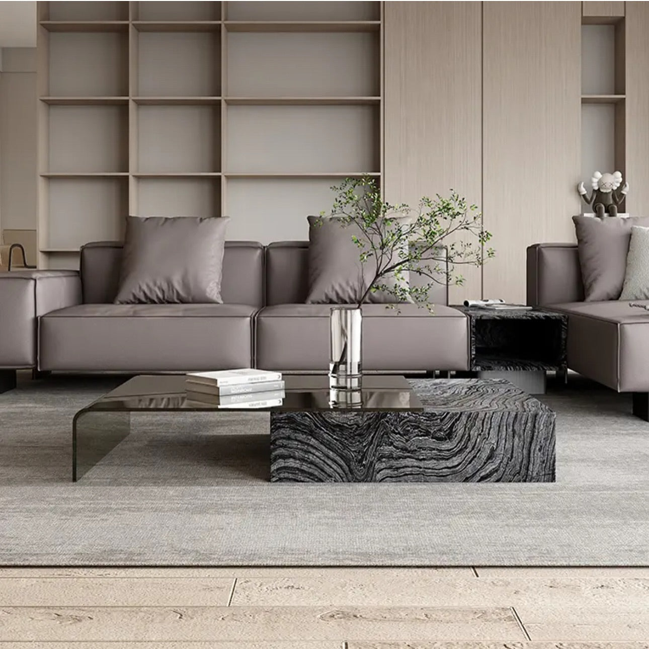 TV Unit _ Coffee Table Set - 6