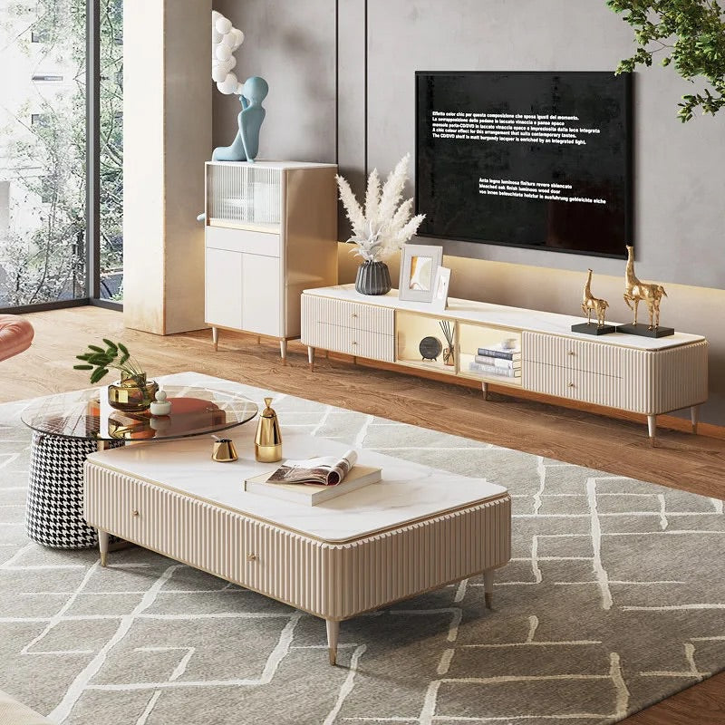 TV Unit _ Coffee Table Set - 5
