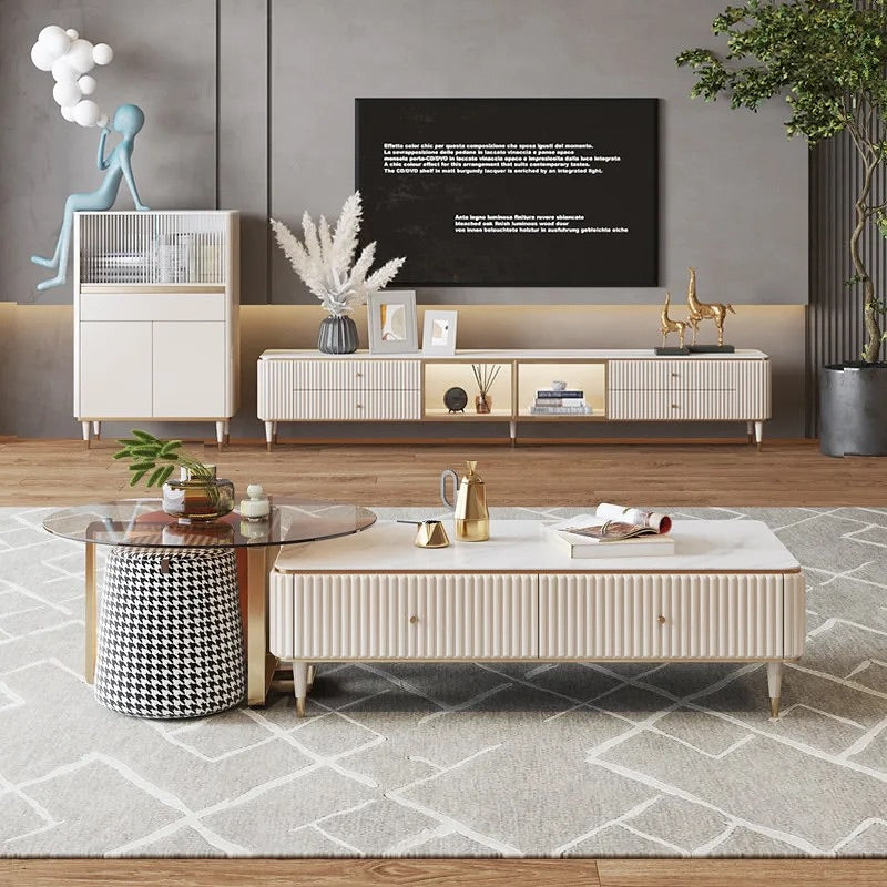 TV Unit _ Coffee Table Set - 5