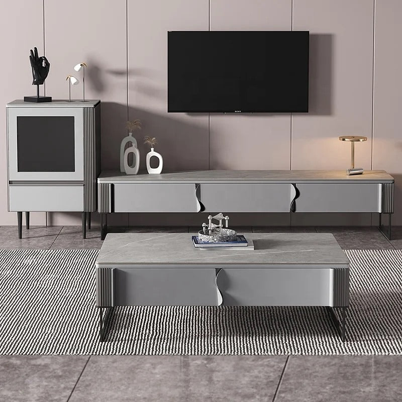 TV Unit _ Coffee Table Set - 4
