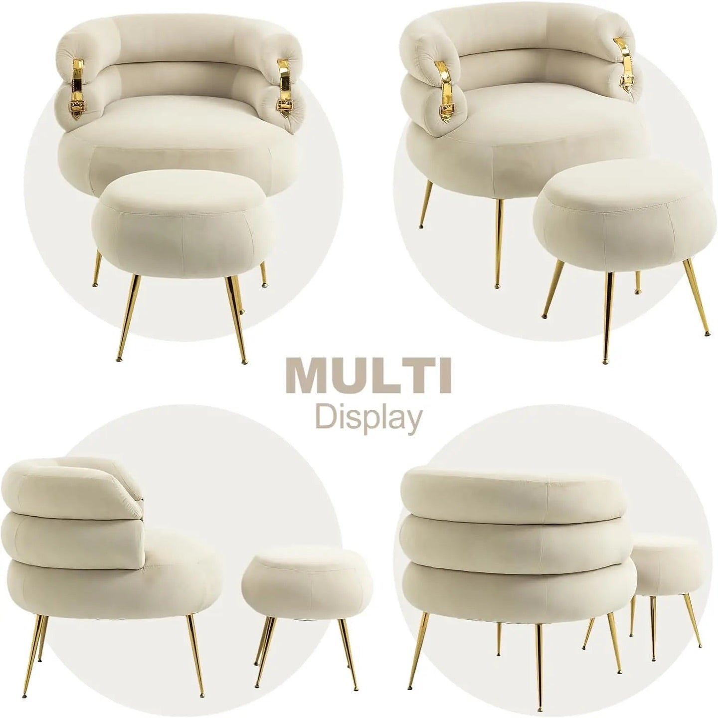 BILAN Belt Feature Armchair