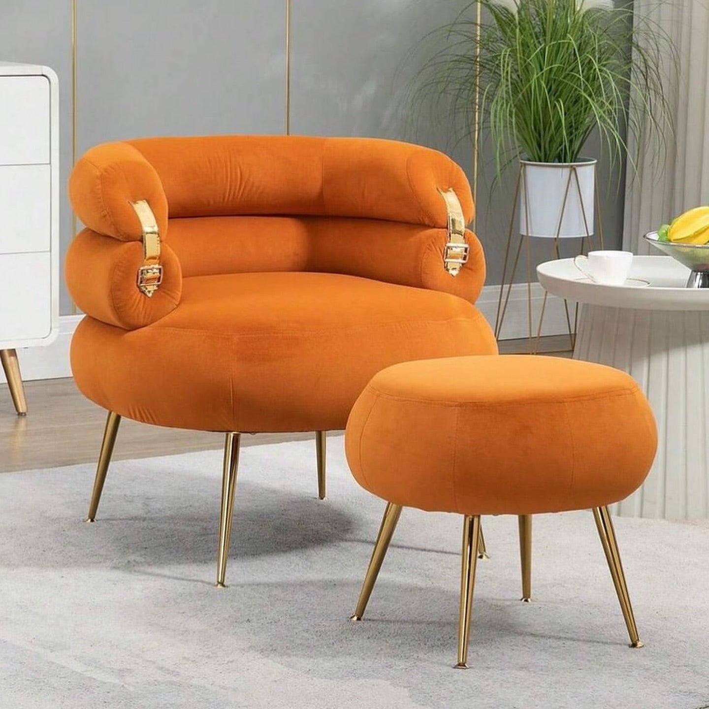 BILAN Belt Feature Armchair