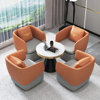 Square Shape Double Tone Colour Armchair