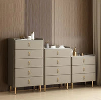 LATIK 3 Sizes Fabric Finish Chest of Drawers Tallboy