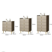 LATIK 3 Sizes Fabric Finish Chest of Drawers Tallboy