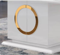 NIRA Cabinet Circle Base Dining Table