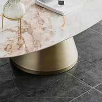 MOVO Steel Cone Base Drop Top Nested Coffee Table