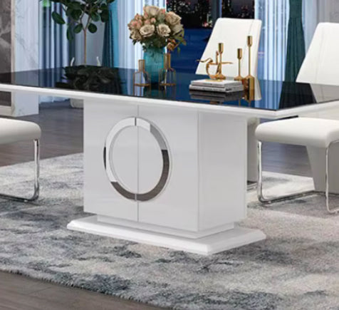 NIRA Cabinet Circle Base Dining Table