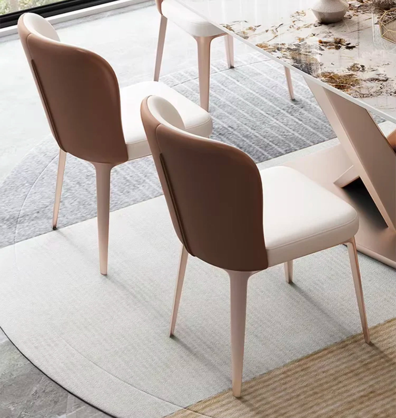 KOMO X Steel Base Dining Table