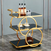 SINTA 3-Layers Bar Cart Trolley