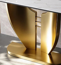 SHIKO Steel Base Console Table