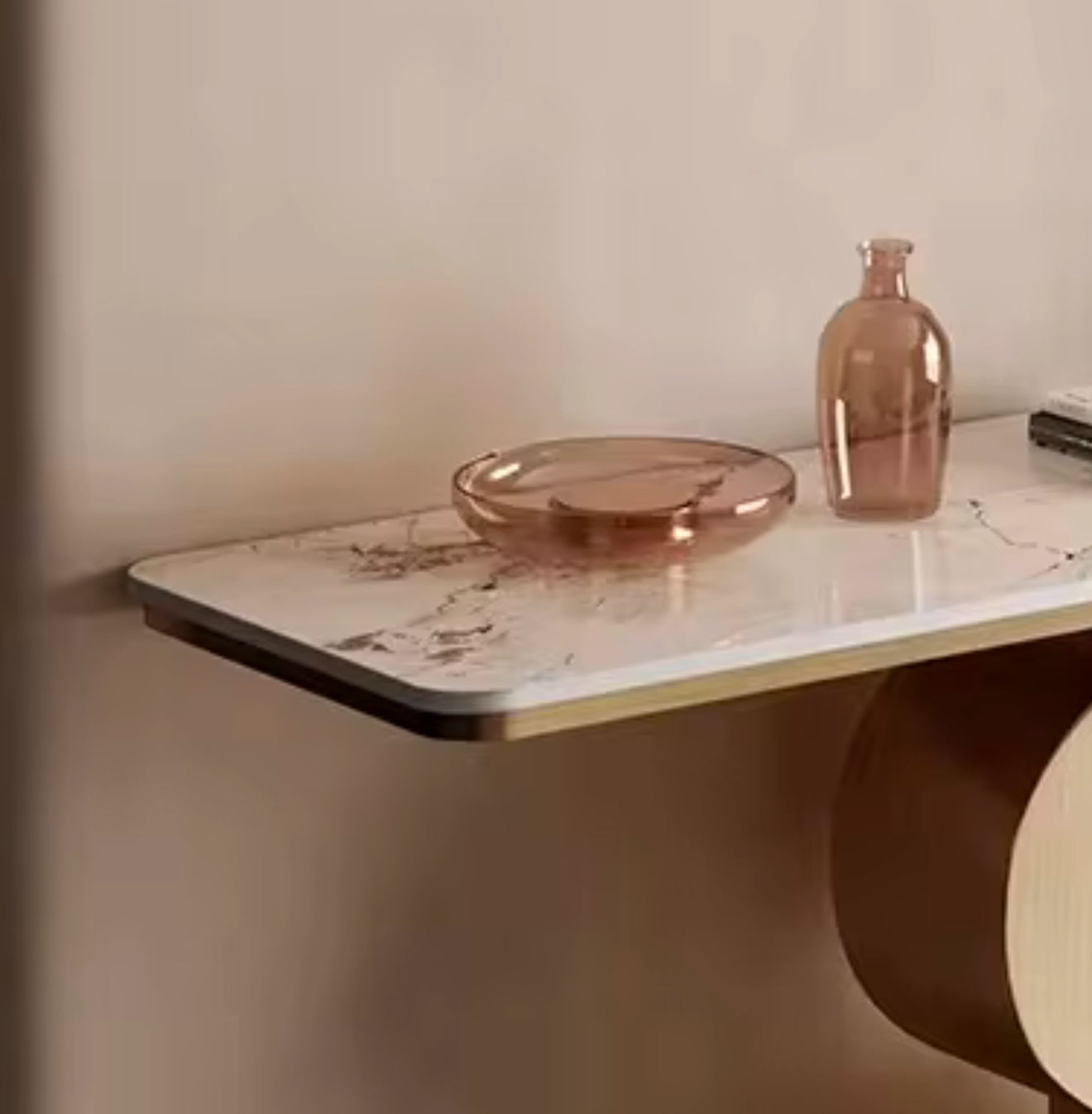 DALA Dollar Sign Console Table