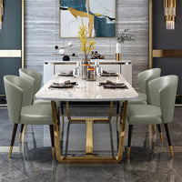 MILA Steel Base Dining Table