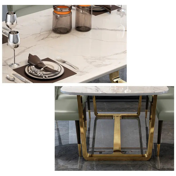 MILA Steel Base Dining Table