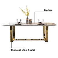 MILA Steel Base Dining Table