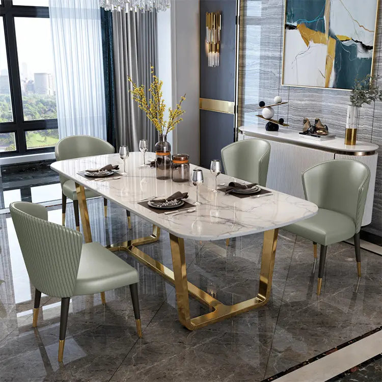 MILA Steel Base Dining Table