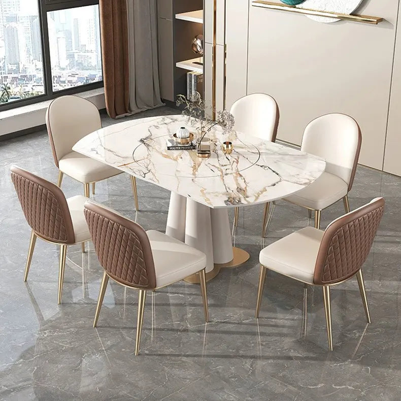 GAZOO Extendable Round Dining Table