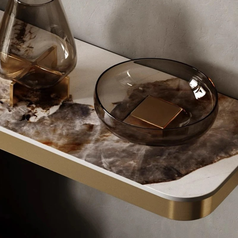 ZHIVA Stair Base Drawer Top Console Table