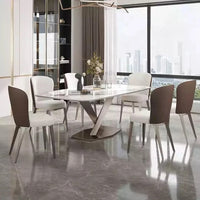 KOMO X Steel Base Dining Table