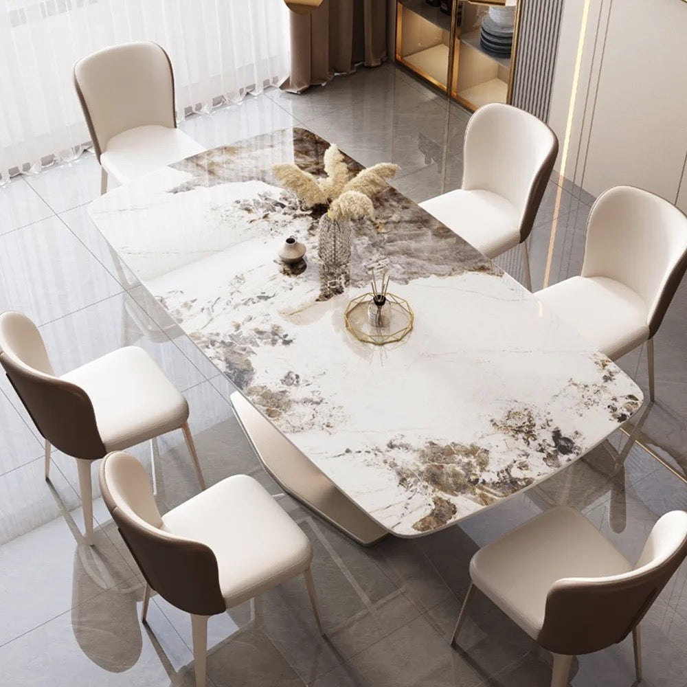 KOMO X Steel Base Dining Table