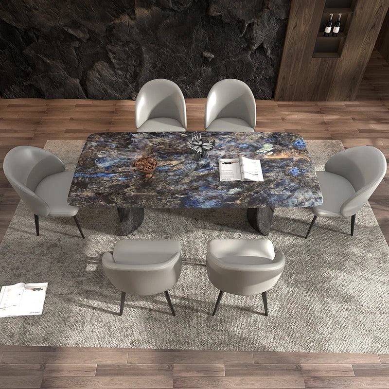 ROSSI Double Curved Base Dining Table